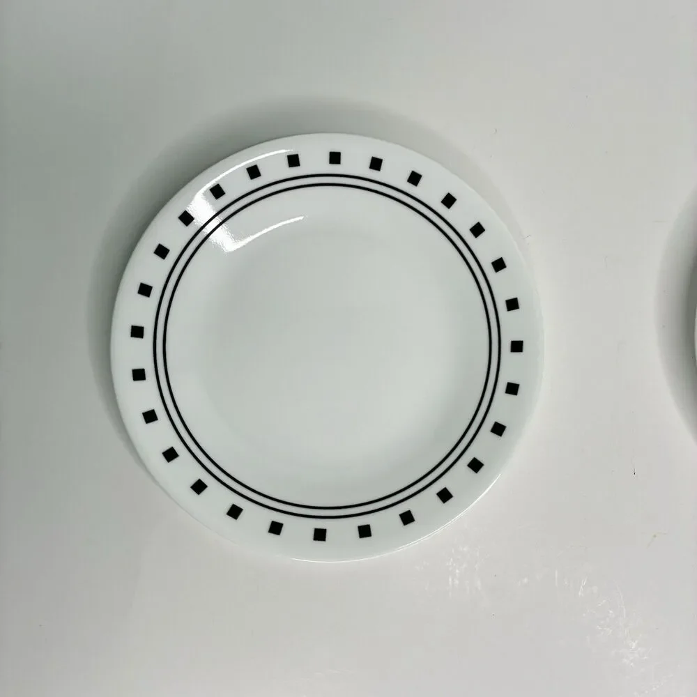 Corelle City Block Black & White 6 3/4